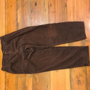 Corduroy pants